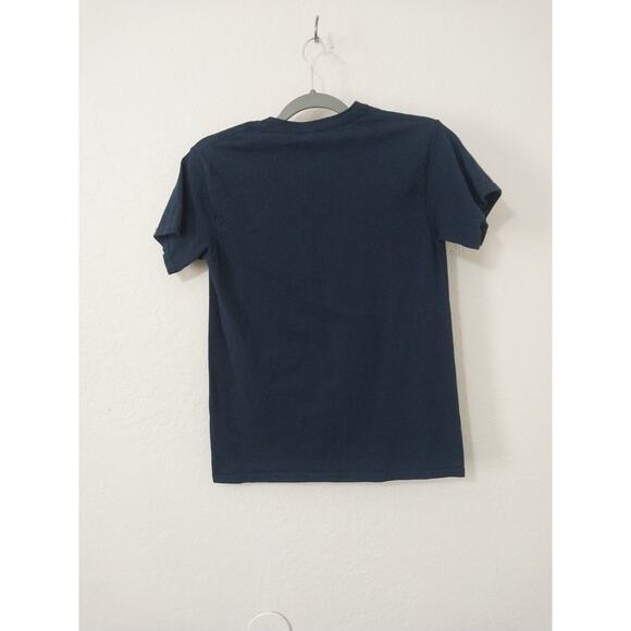 Goodie Two Sleeves "You Won't Like Me When I'm Hangry." T-SHIRT Blue Women's S - Picture 3 of 4